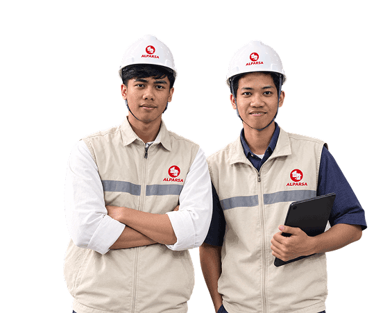 Noval Annafi dan Syarif - Tim Teknisi Tukang Atap Bekasi Baja Ringan & Kanopi